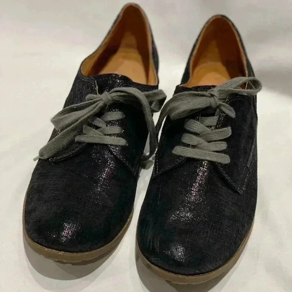 Naya Black Leather Tiber oxfords, size 11, NWOB